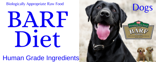 Barf diet for dogs & cats